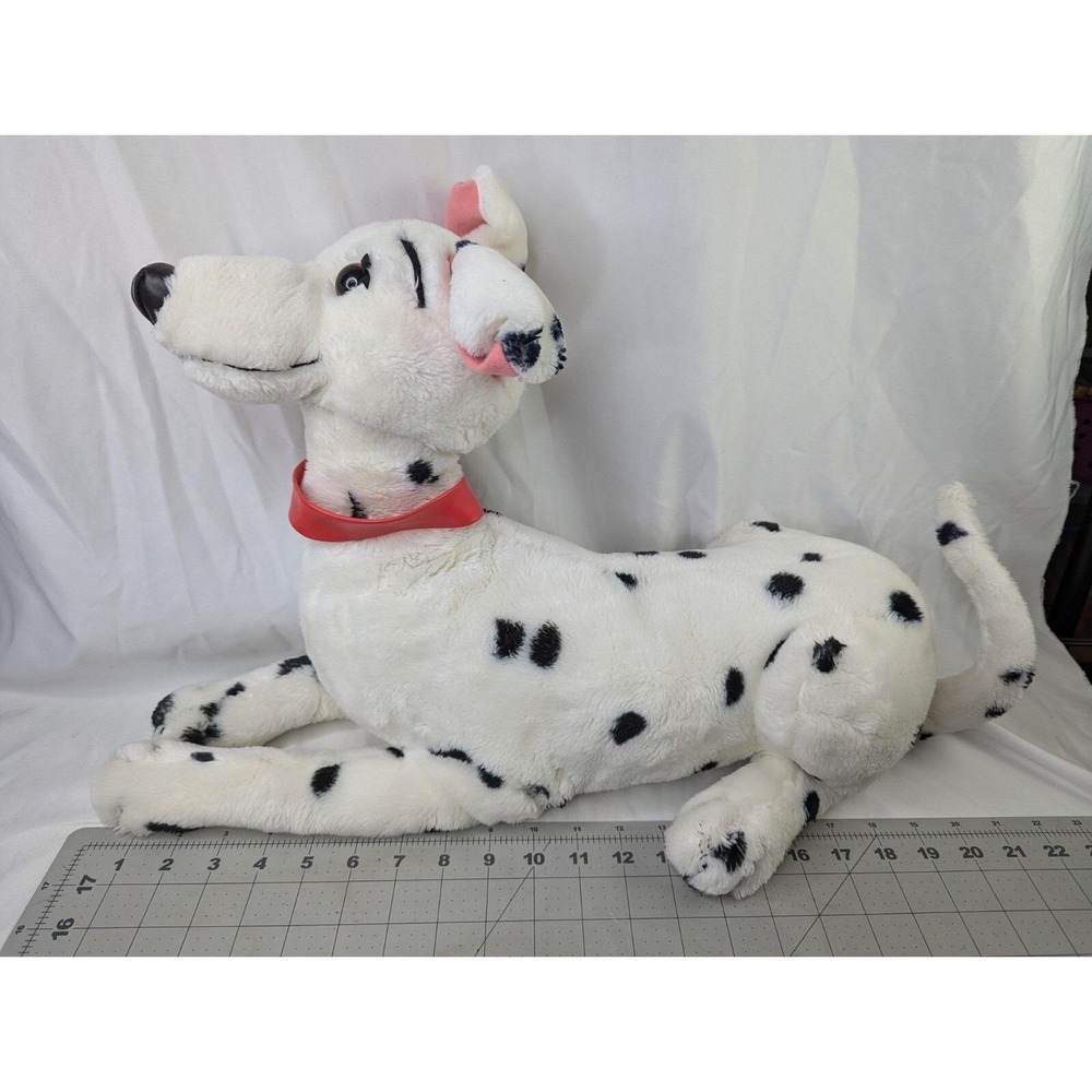 Applause 101 Dalmatians Purdy Perdita Dog Plush 20 Inch Long Stuffed Animal Toy